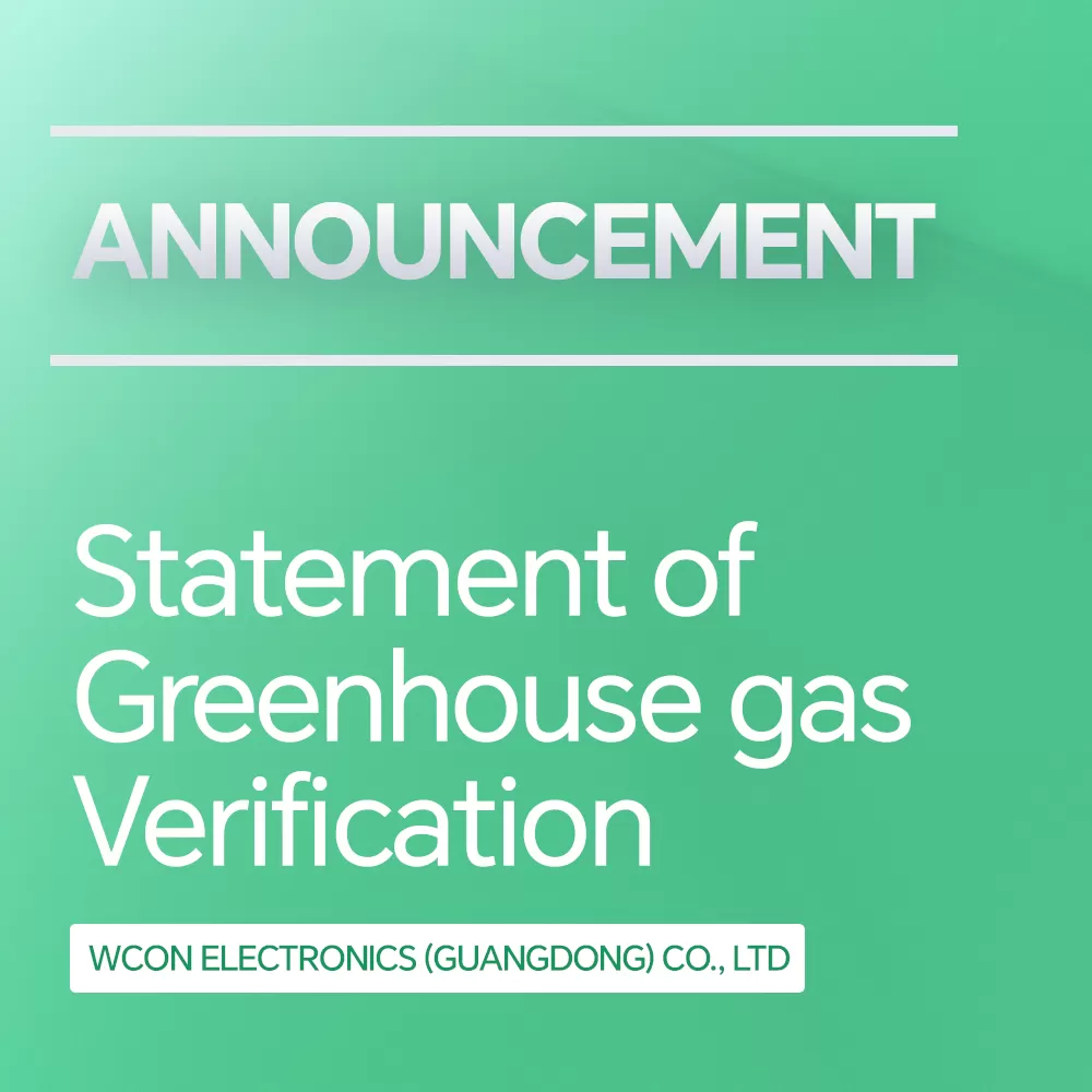 Statement of Greenhouse gas Verification