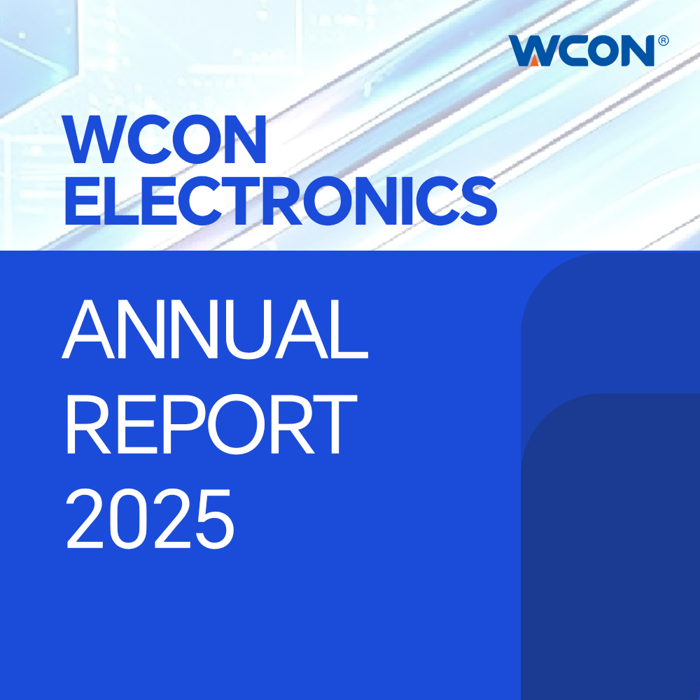WCON Electronics 2025年年次報告書のビジュアルガイド
