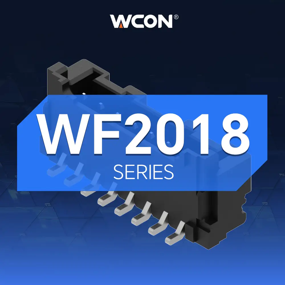 WF2018シリーズ 2.00mmピッチのワイヤー・トゥ・ボードコネクター:自動車および産業分野を支えるスリムで自動車グレードのソリューション